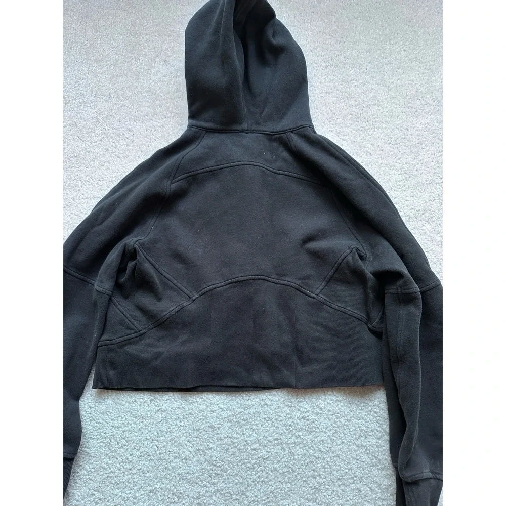 Lululemon Scuba Oversized Half-Zip Hoodie XS/S Black